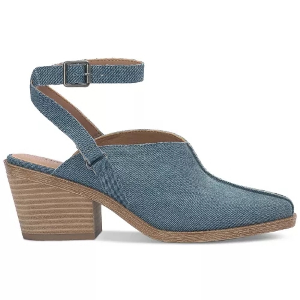 New In Box Lucky Brand Winola Ankle Strap Shooties Size:  6 - Picture 2 of 12